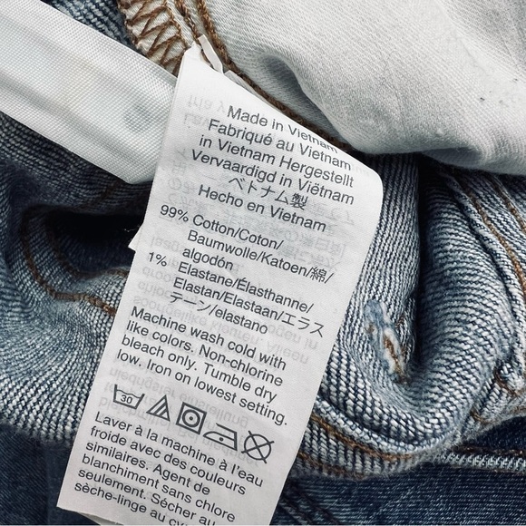 Madewell‎ Classic Straight Jeans in Coldbrook Wash High Rise Women's Size 25 - Picture 10 of 12